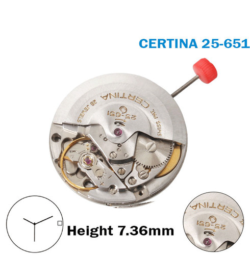 Certina 651 mouvement - certina,