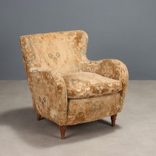Fauteuil Vintage Design Tissu