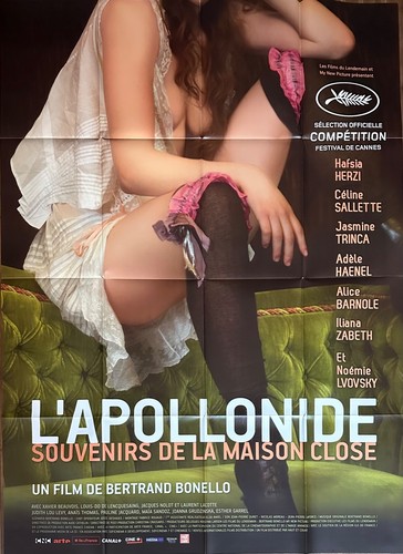 Affiche cinéma apollonide - affiche,