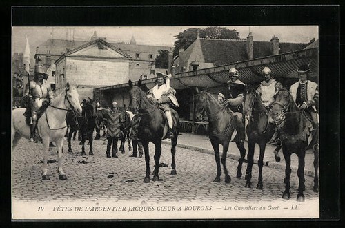 Cpa bourges fêtes - cpa, bourges,