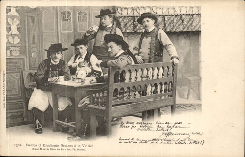 Bardes etudiants bretons - etudiants, à