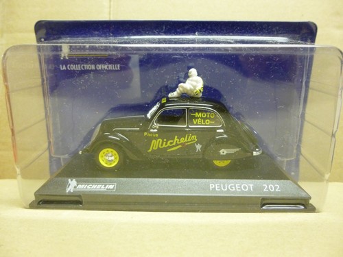 Altaya michelin peugeot - michelin, 1:43