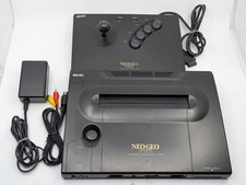 Neo Geo AES Console SNK Joystick Controller AC Adapter Tested Japan Authentic
