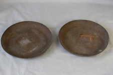 Lot de 2 plateaux en laiton