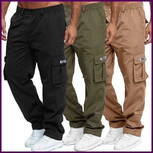 Pantalones cargo hombre corte - pantalones,