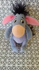 Peluche doudou Bourriquet bleu rose 15 cm Disney Store