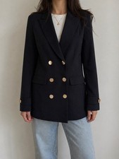 Blazer Femme Noir Vintage