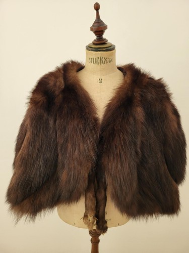 étole vintage véritable - en,