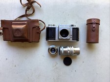 Extremely Rare Asahiflex I Asahi Kogaku Takumar 100m f3.5 lens Pentax USA SELLER