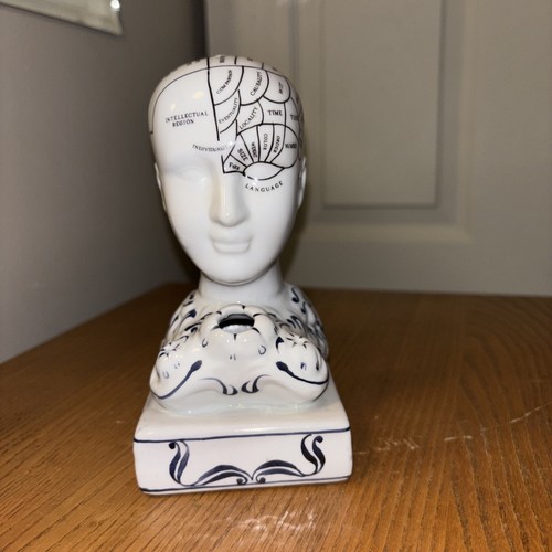Phrenology head bust - head,