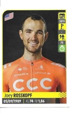 AUTOCOLLANT PANINI - TOUR DE