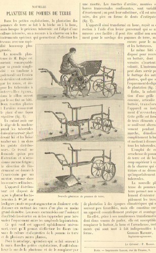Article presse planteuse de - de,