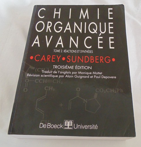 Chimie organique avancee - organique,