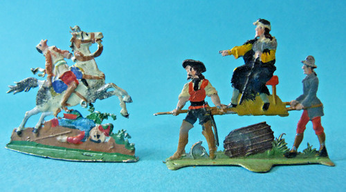 Plats étain zinnfiguren - zinnfiguren,