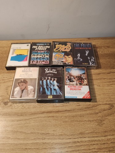 Lot cassettes audio - 7,