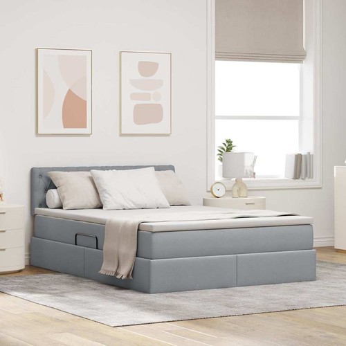 Lit avec rangement - , matelas