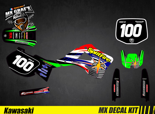 Kit déco moto - decal,