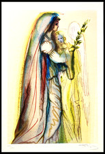 Salvador Dali Lithographie COA