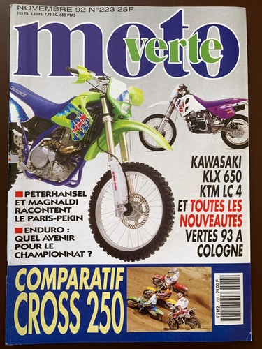 Moto verte magazine - verte, du