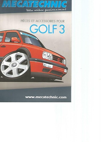 Catalogue mecatechnic golf 3 - -,