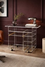 Desserte En Plexiglas 70s Les