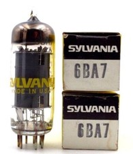 6BA7 SYLVANIA NOS NIB Tube New 1 Piece Boxed