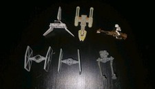 Lot 6 Mini  Figurines Vaisseau