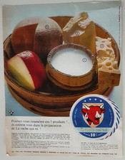 Ancienne publicité magazine LA VACHE QUI RIT 1965