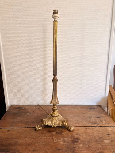 Pied lampe laiton bronze - lampe,