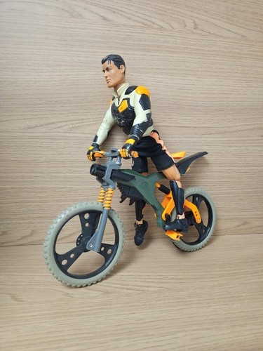Vintage figurine cycliste
