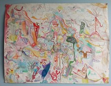 " La Ruche Aux Drôles D'abeilles" Slang Movie (B.Le Bozec) Années 90 50/65cm 