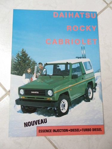 Daihatsu rocky cabriolet - rocky, 1985
