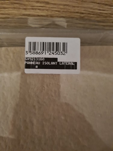 Sx5213160 panneau isolant - panneau,
