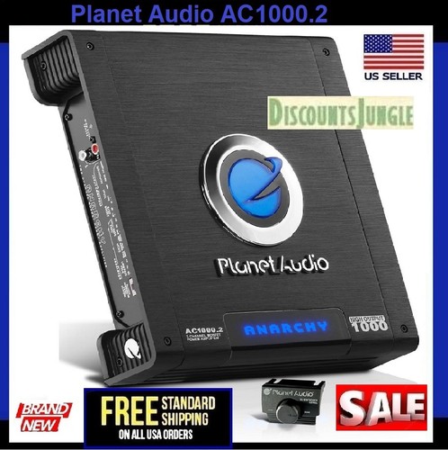 Planet audio ac1000 car - audio, ac1000.2