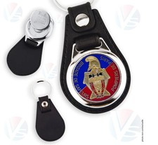 Porte-clés Sapeurs Pompiers de Paris avec jeton de caddie