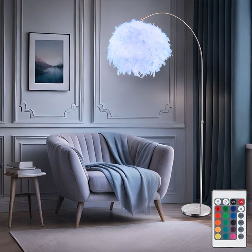Lampadaire lampe arc fedres - lampadaire,