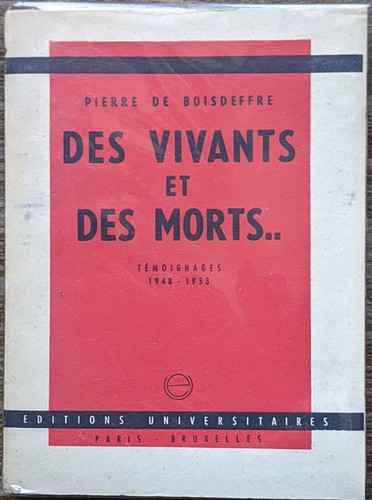 Pierre boisdeffre des - pierre,