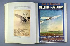 SABENA REVUE 50TH ANNIVERSARY AIRLINE BROCHURE 1973 GREAT HISTORICAL PICTURES