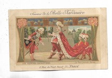 Advertising postcard "la Belle Jardinière Paris" Les rondes enfantines