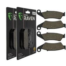 2 Kit plaquettes frein Av Ga