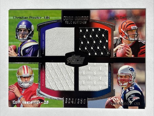 2010 topps prime quad - prime, relics