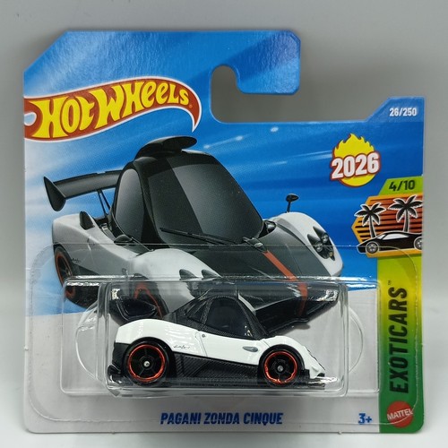 Hot wheels pagani zonda cinque - pagani,