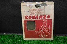 ANCIEN ÉCUSSON BONANZA PIÈCE DE CUIR GENOUILLÈRE COUDIÈRE COUTURE FIL BOUTON 