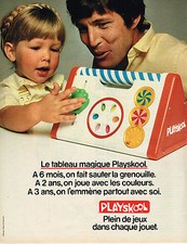 ADVERTISING ADVERTISING 064 1981 PLAYSKOOL games toys the magic board