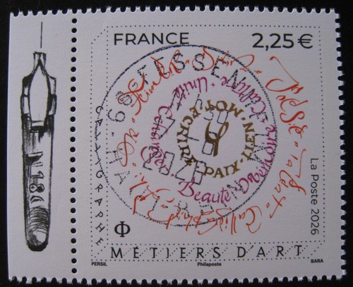 Timbre france 2026 - timbre, de