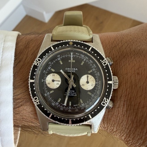Chronographe vintage oriosa - chronographe,