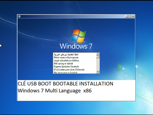 Clé usb boot - clÉ, bootable