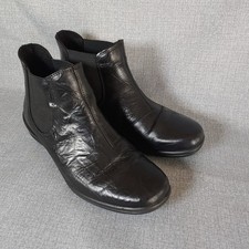 Romika Josef Seibel Women’s Slip -On Leather Ankle Boots US 8-8.5   EU 39