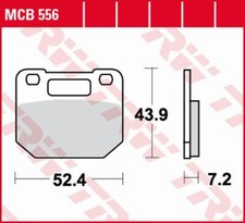 PLAQUETTES DE FREIN KH110