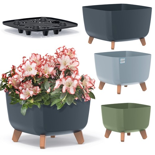 Pot fleurs décoratif - pot,